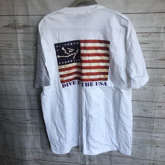 Uzzi Dive Gear Dive in the USA tee size xl - Picture 7 of 7